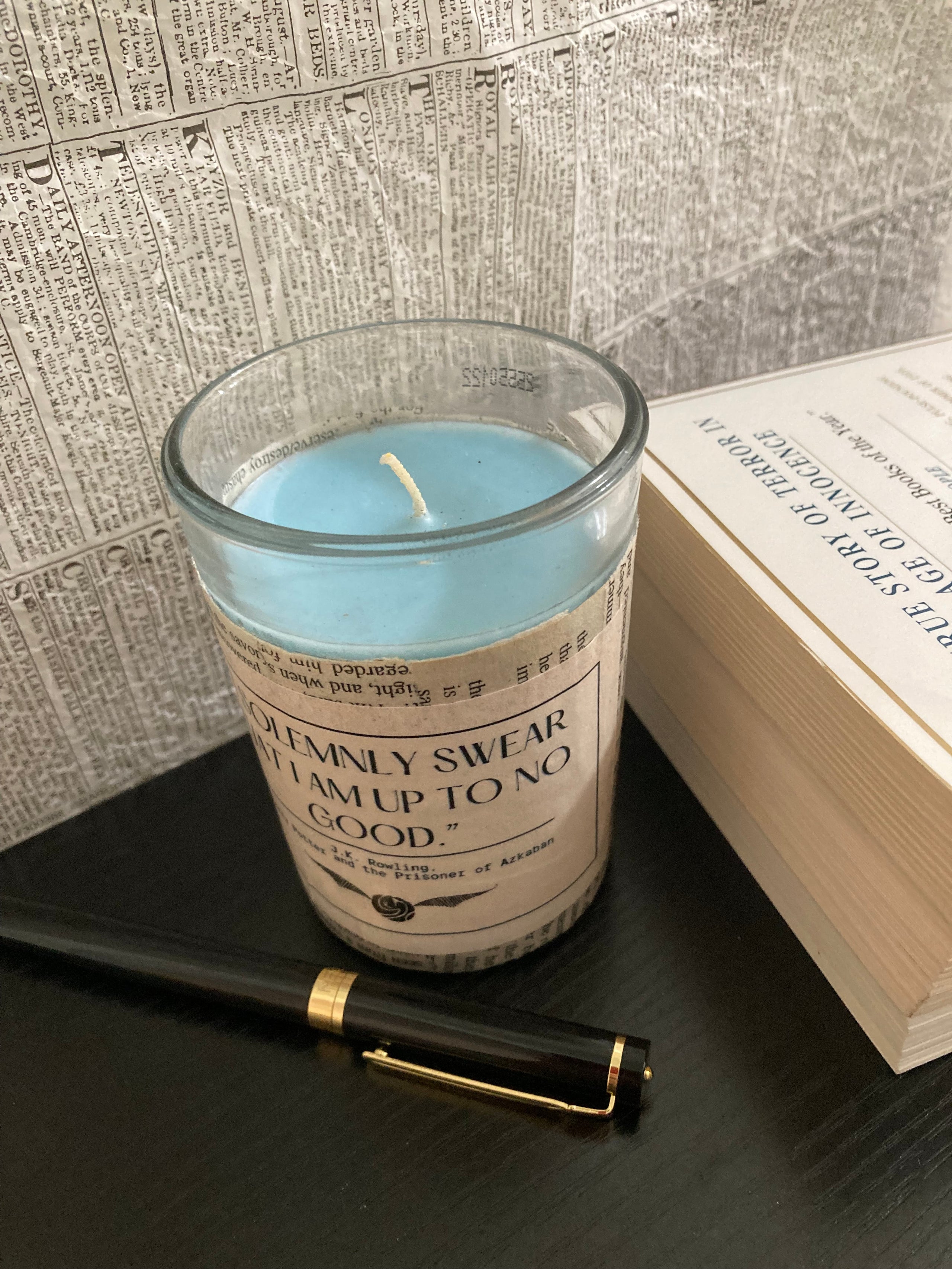 Book Worm, Book Lover Gift, Bookish Candle